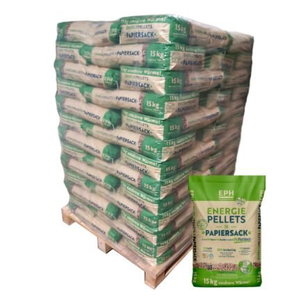 VERBA Holzpellets ENplus A1 3150kg 3 Paletten Saisonvorrat