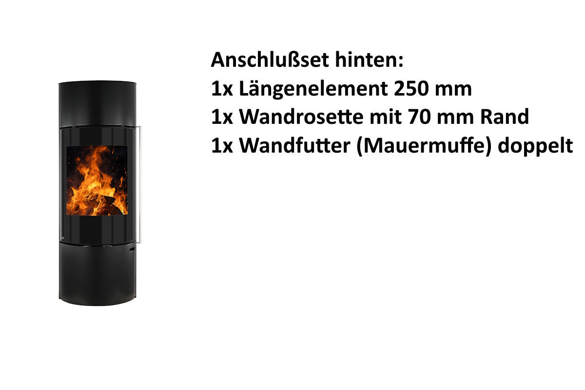 Ember Kamin F-11 VG Vollglastür
