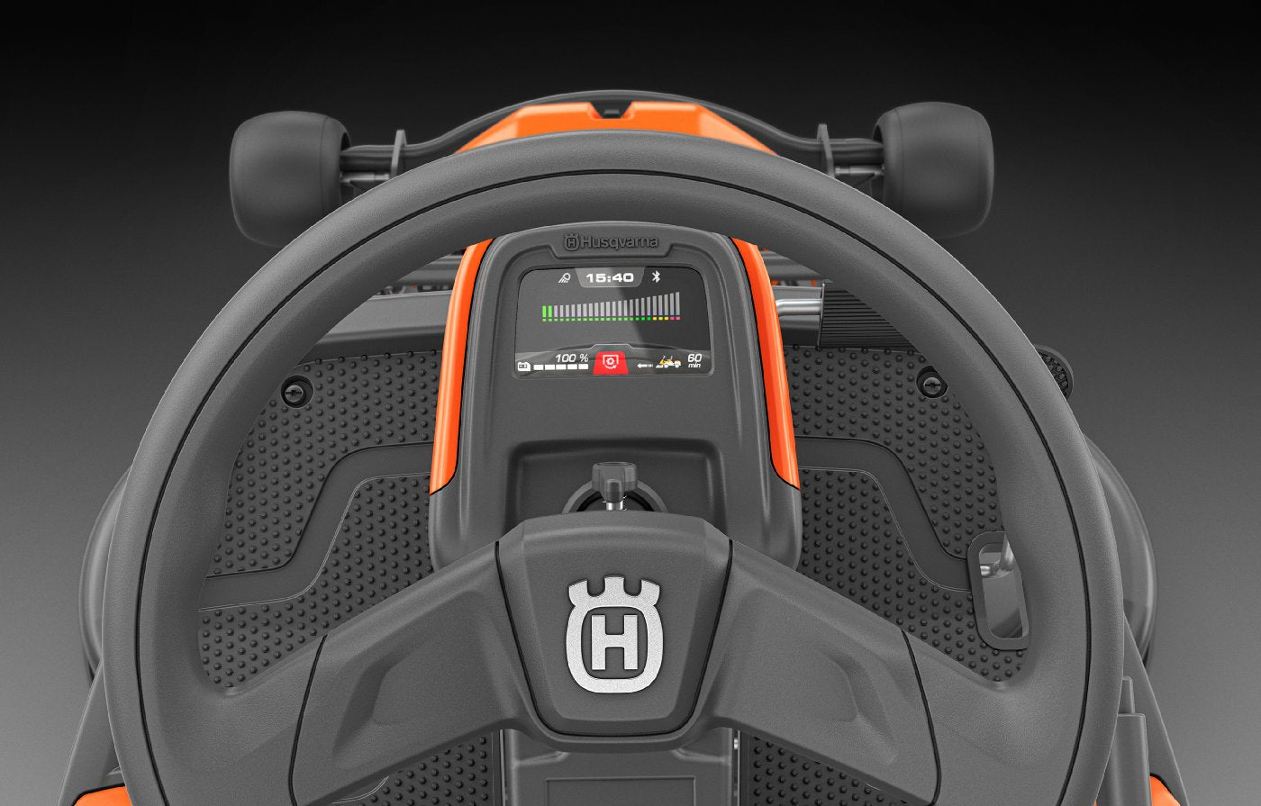 Husqvarna Akku-Frontmäher Rider 200iX - Grundgerät ohne ohne Mähwerk, ohne Ladegerät