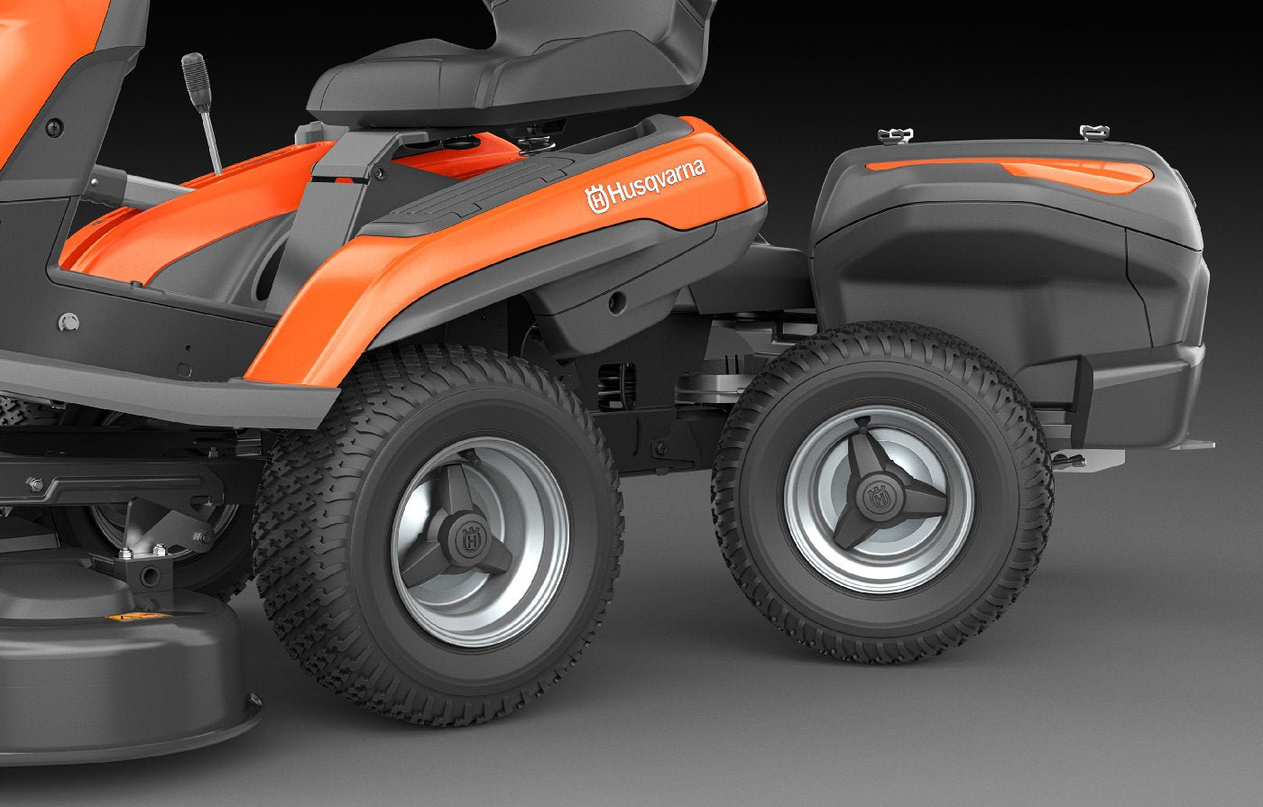 Husqvarna Akku-Frontmäher R 200iX AWD Dualbatterie - Grundgerät ohne Mähwerk, ohne Ladegerät