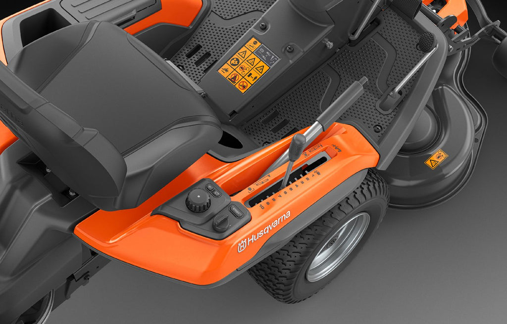 Husqvarna Akku-Frontmäher Rider 200iX - Grundgerät ohne ohne Mähwerk, ohne Ladegerät
