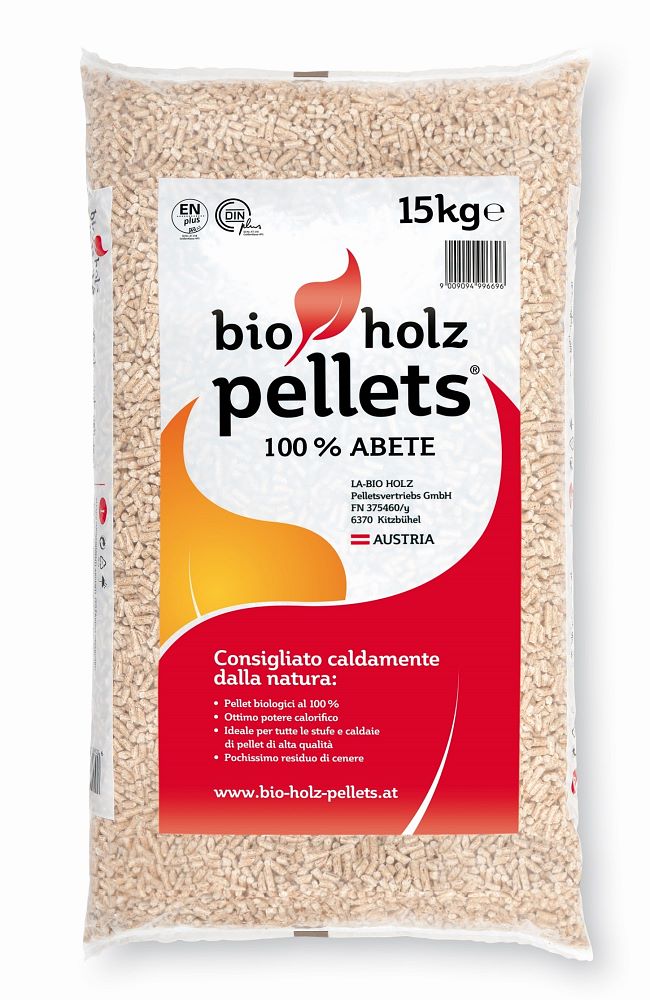Bio-Buchenholzpellets ENplus A1 1050kg zum Heizen und Grillen